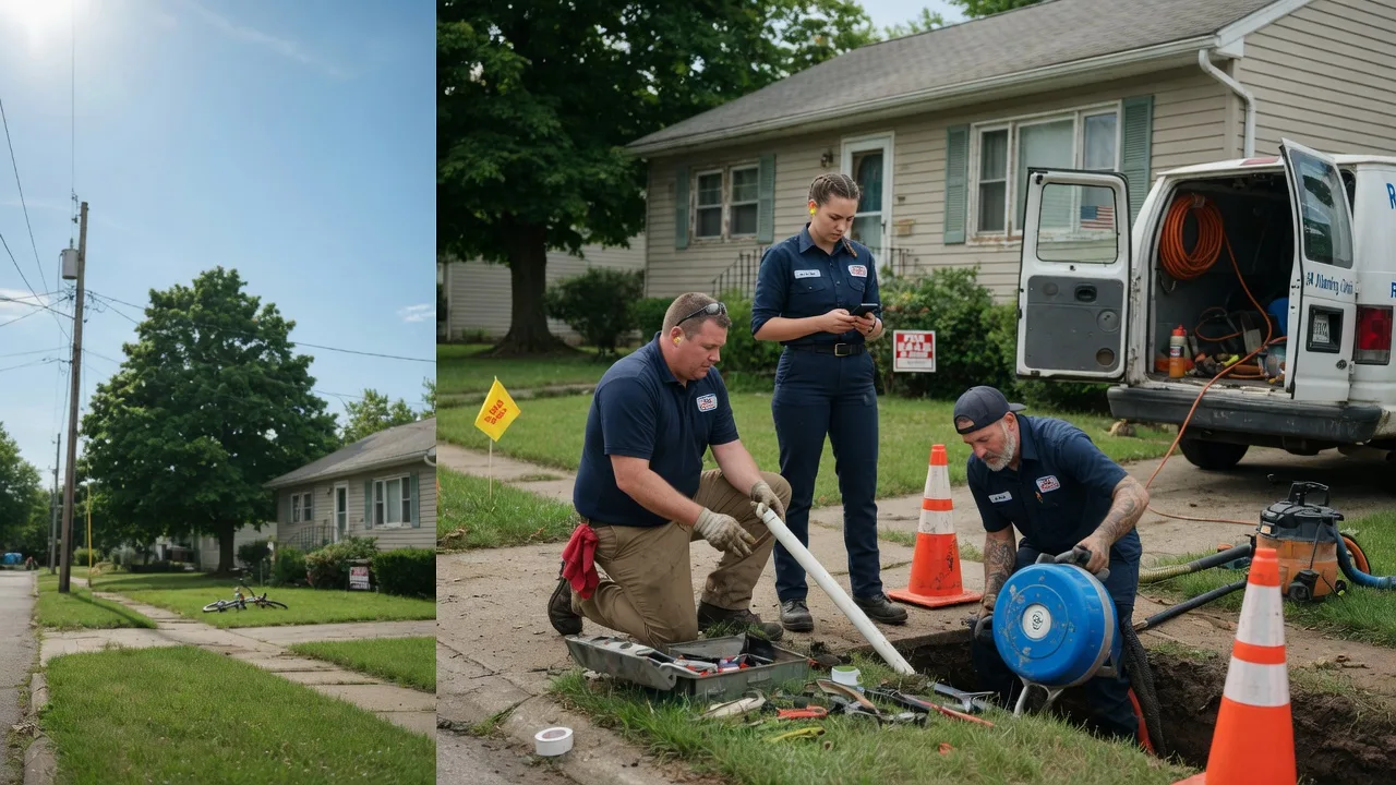 Sewer Line Repair in Washington Court House, OH near me